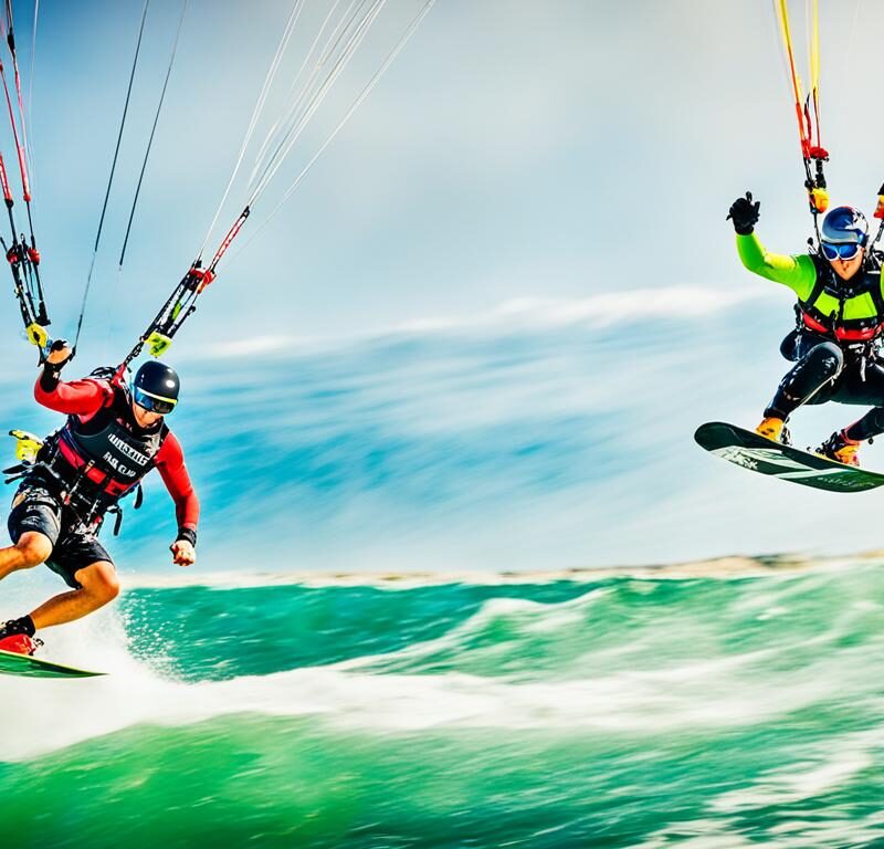 Kitesurfing and Wakeboarding: Similarities and Differences