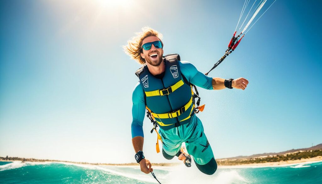 joy of kitesurfing