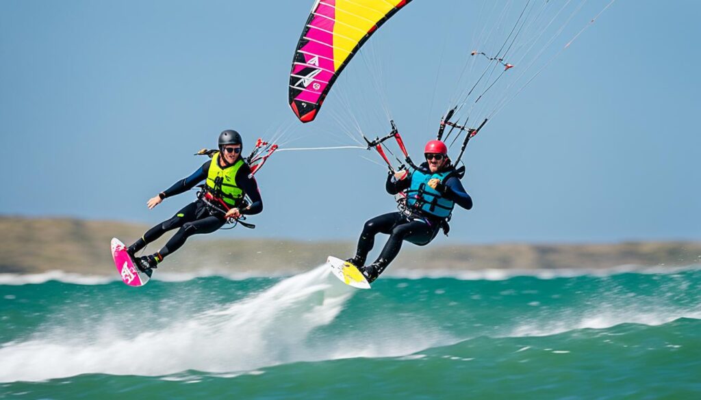 kiteboarding collision prevention