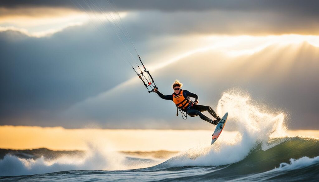 kitesurfing adventure